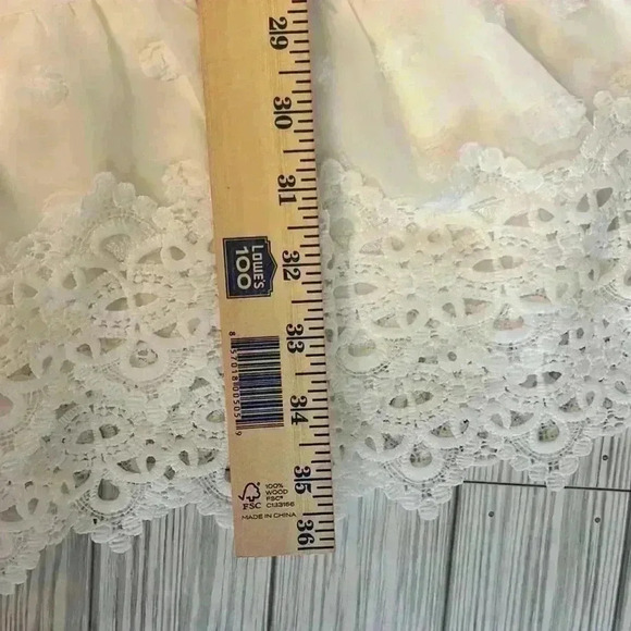 {NWT} Simplee Swiss dot and lace dress - Picture 4 of 6